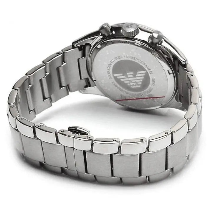 Emporio Armani AR5860 Blue Dial Chronograph Men's Watch Emporio Armani