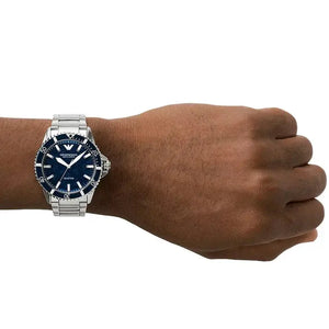 Emporio Armani AR60059 Automatic Blue Dial Men's Watch Emporio Armani