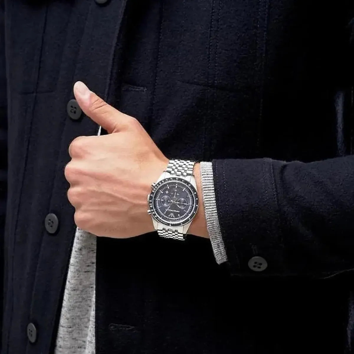 Emporio Armani AR6072 Chronograph Blue Dial Men's Watch Emporio Armani