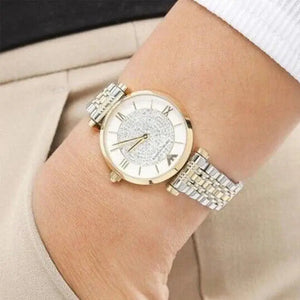 Emporio Armani AR8031 Ladies Watch T-Bar Gianni Two-Tone Emporio Armani