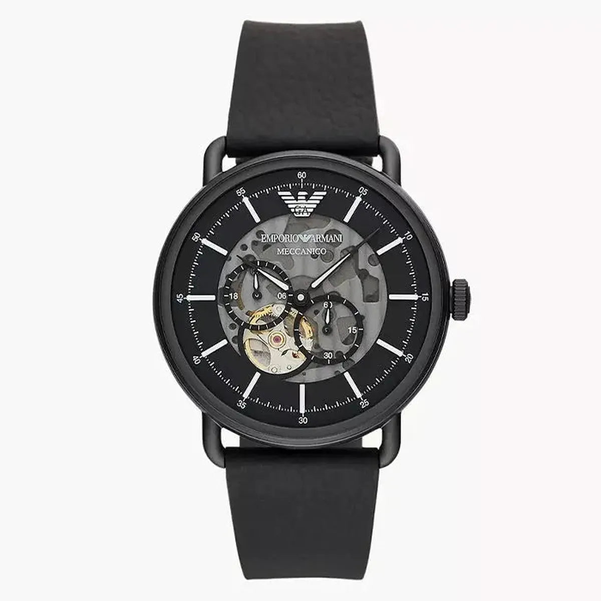 Emporio Armani Aviator Meccanico Automatic Men's Watch AR60028 - Watch Enclave