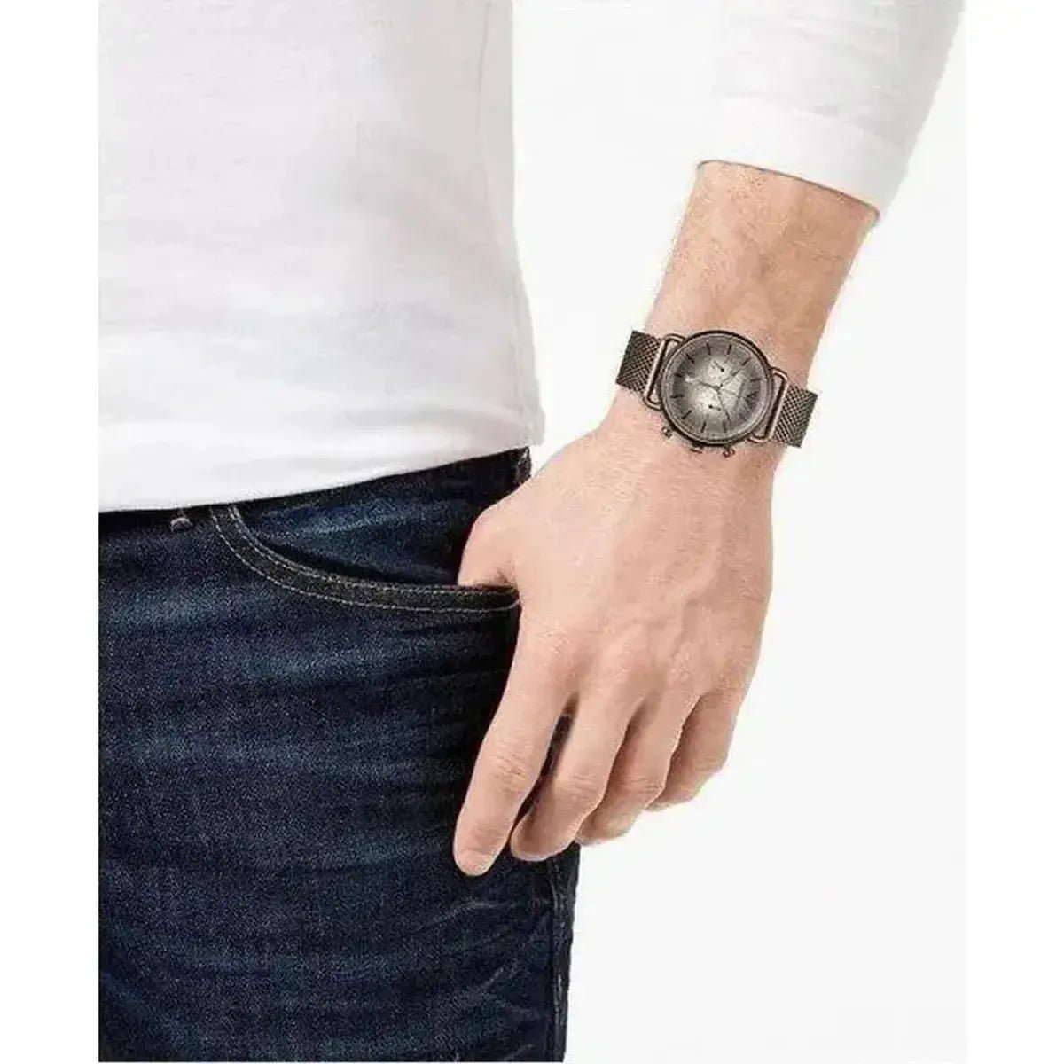 Emporio Armani Aviator Quartz Chronograph Men's Watch AR11169 - Watch Enclave