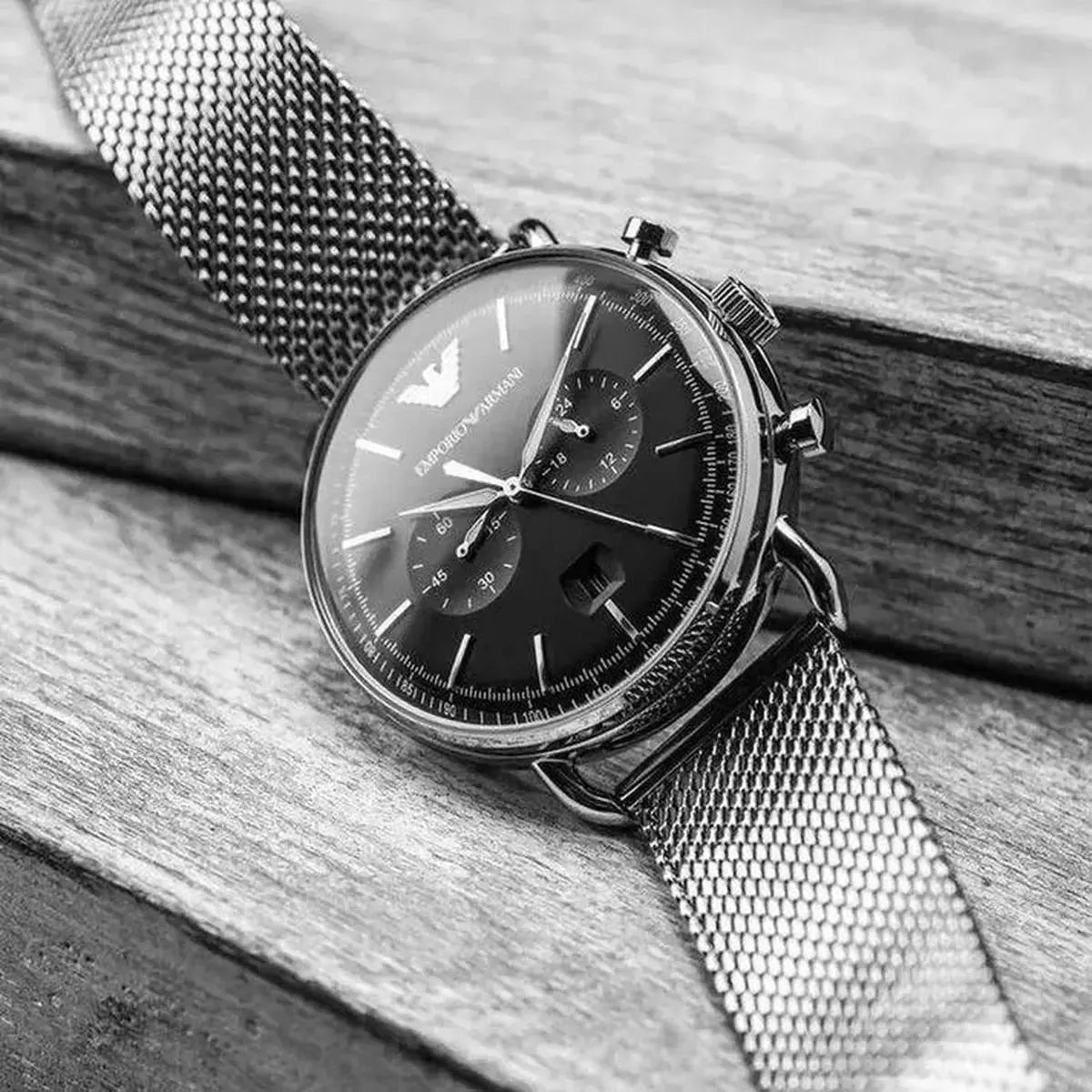Emporio Armani Aviator Quartz Men's Watch AR11104 - Watch Enclave