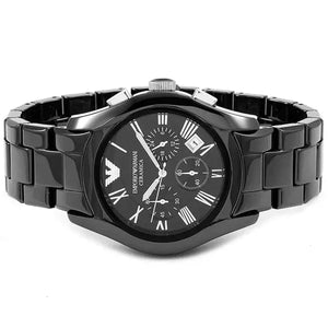 Emporio Armani Ceramica Chronograph Quartz Men's Watch AR1400 - Watch Enclave