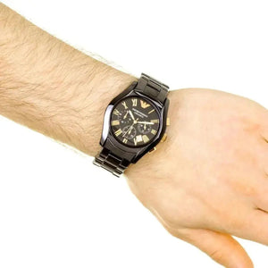 Emporio Armani Ceramica Quartz Men's Watch AR1410 - Watch Enclave