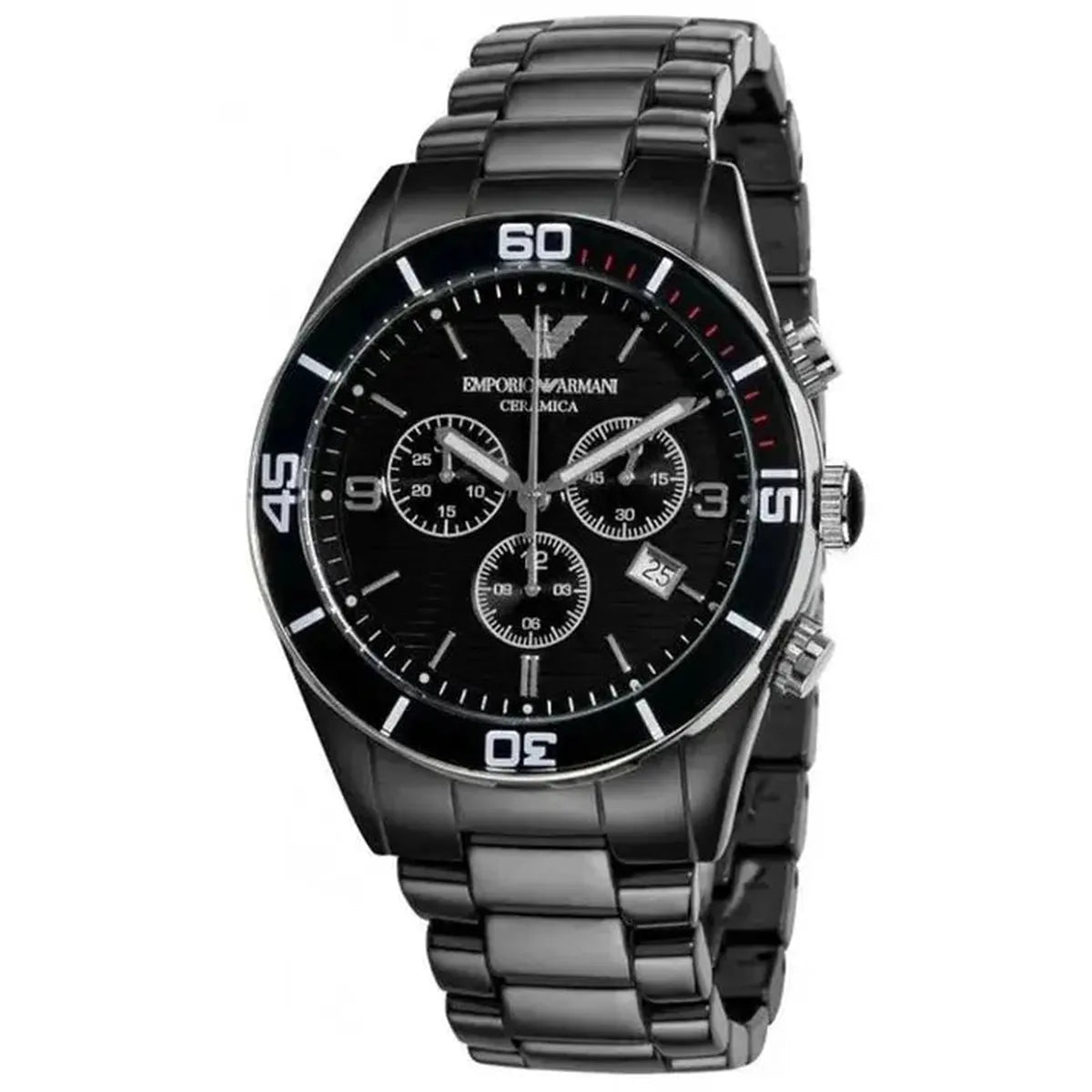 Emporio Armani Ceramica Quartz Men's Watch AR1421 - Watch Enclave
