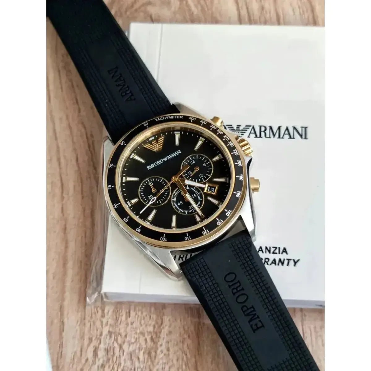 Emporio Armani Claudio Chronograph Men's Watch AR80003 - Watch Enclave