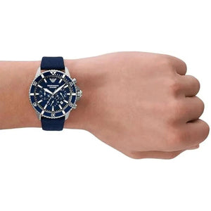 Emporio Armani Claudio Diver Chronograph Quartz Men's Watch AR11588 - Watch Enclave