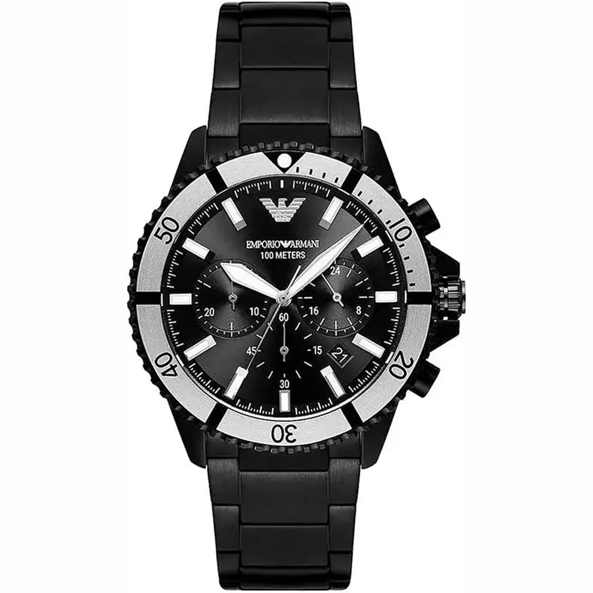 Emporio Armani Diver Chronograph Quartz Men's Watch AR80050 - Watch Enclave