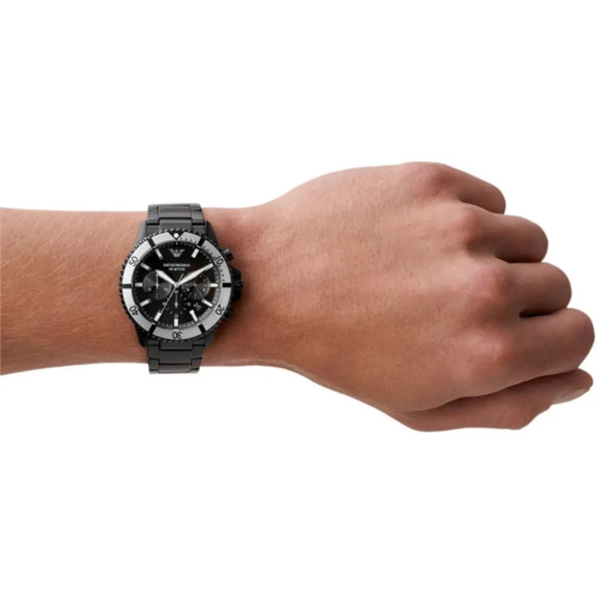 Emporio Armani Diver Chronograph Quartz Men's Watch AR80050 - Watch Enclave