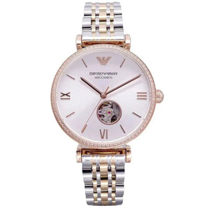 Emporio Armani Gianni T - Bar Automatic Women's Watch AR60019 - Watch Enclave