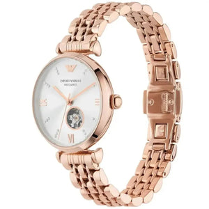 Emporio Armani Gianni T - Bar Automatic Women's Watch AR60023 - Watch Enclave