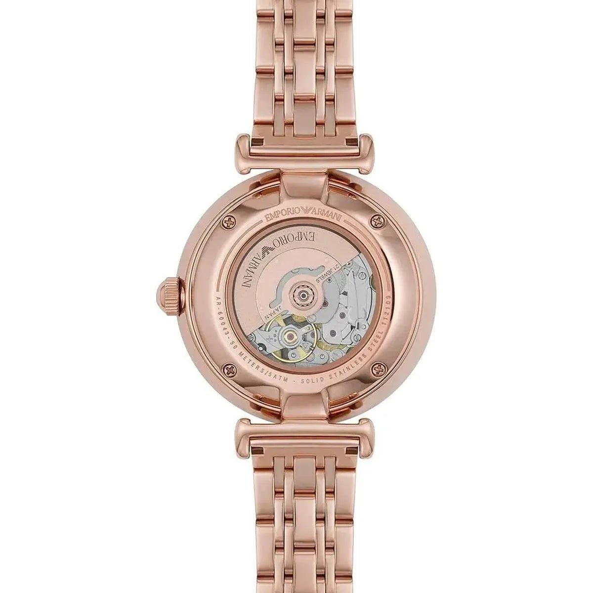 Emporio Armani Gianni T - Bar Automatic Women's Watch AR60043 - Watch Enclave