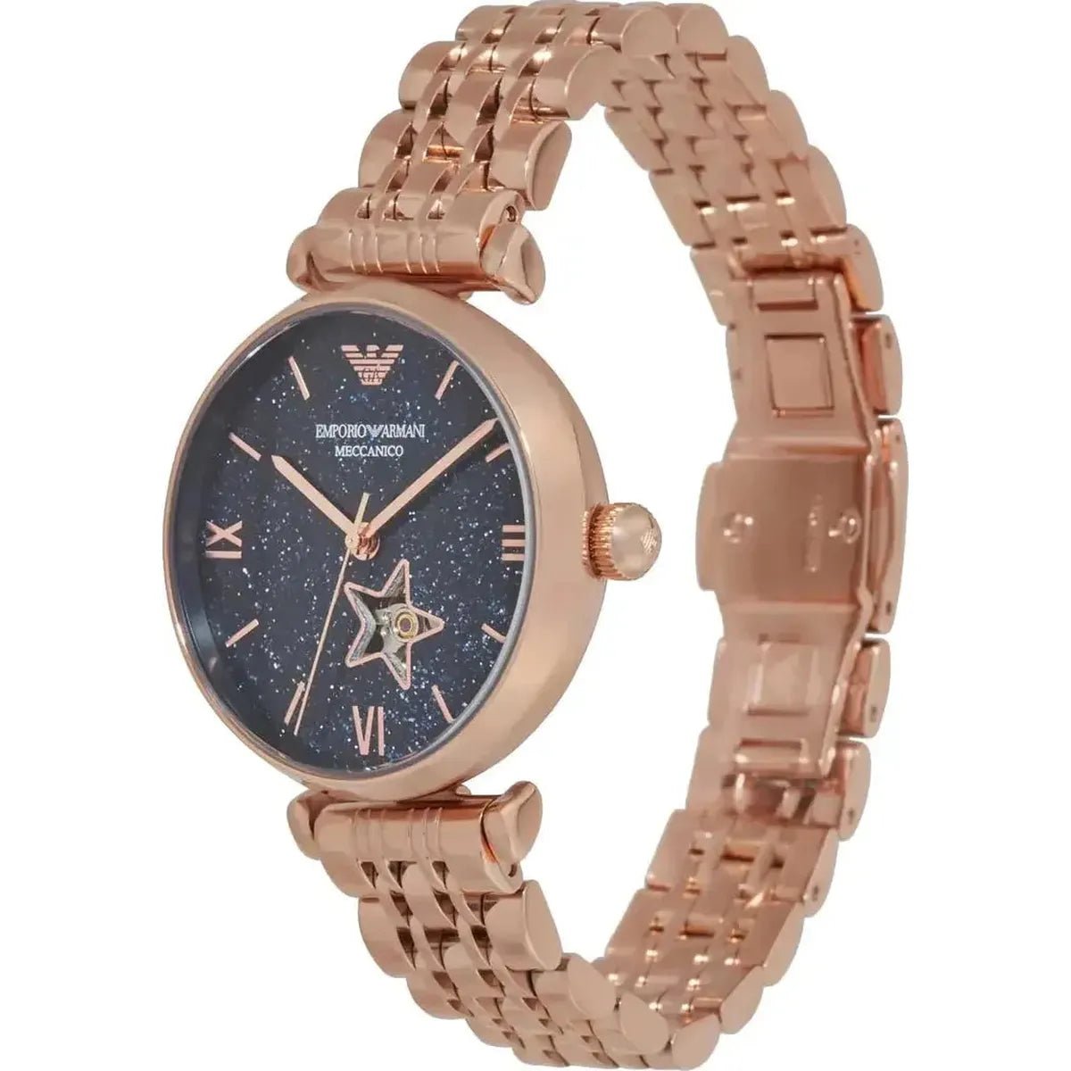 Emporio Armani Gianni T - Bar Automatic Women's Watch AR60043 - Watch Enclave