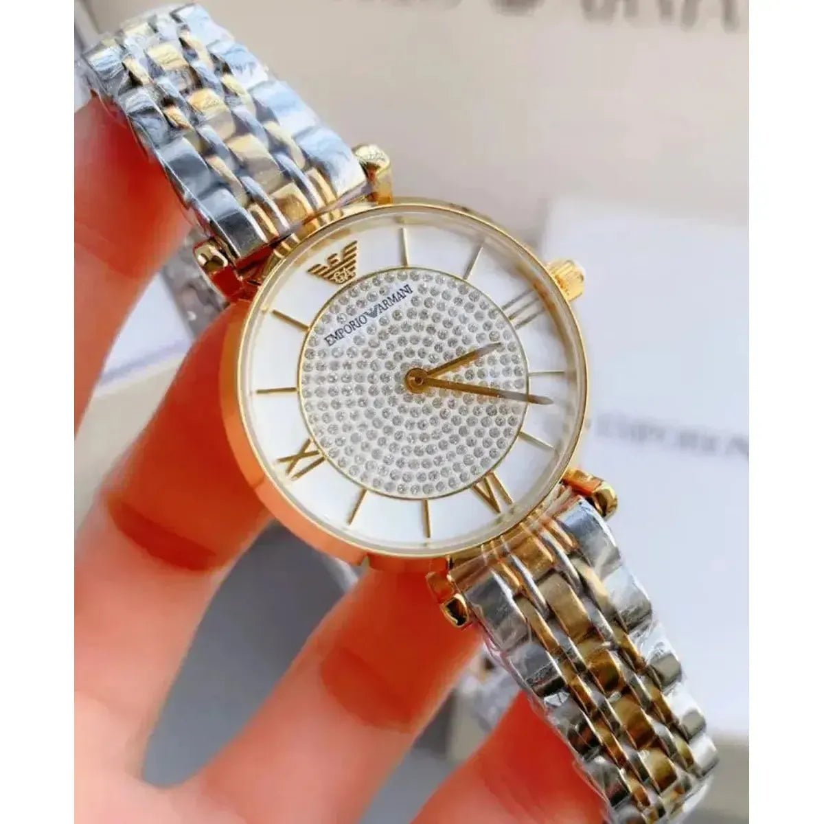 Emporio Armani Gianni T - Bar Quartz Women's Watch AR2076 - Watch Enclave