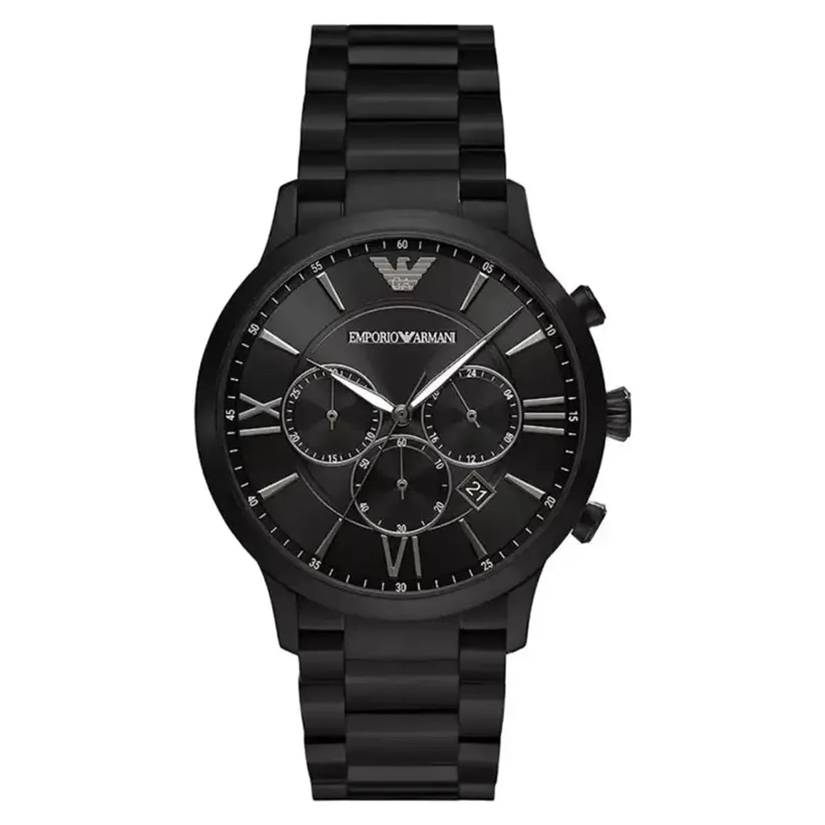Giovanni AR11349 Chronograph Watch – 43mm Dial PVD Bracelet