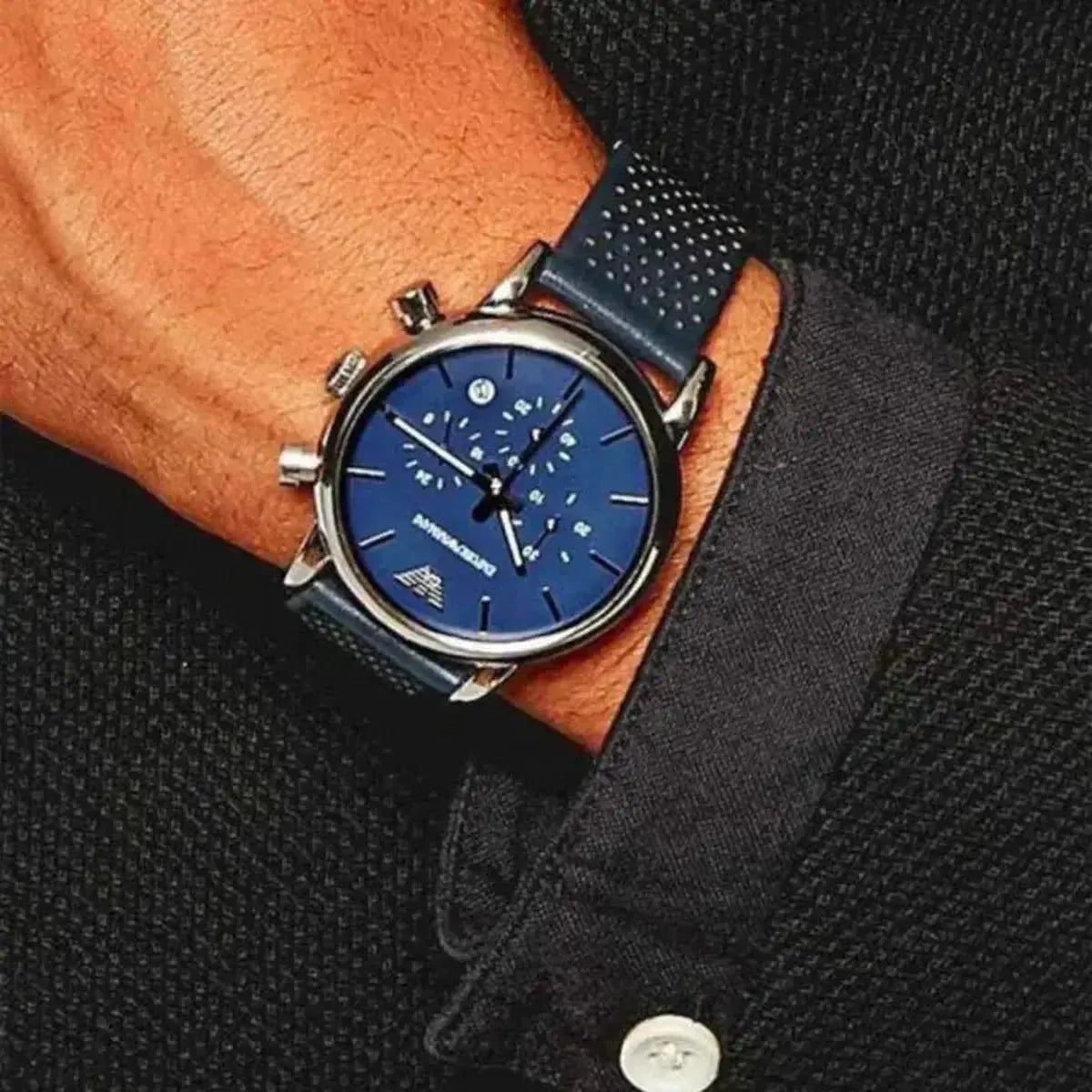Emporio Armani Luigi Quartz Chronograph Men's Watch AR1736 - Watch Enclave