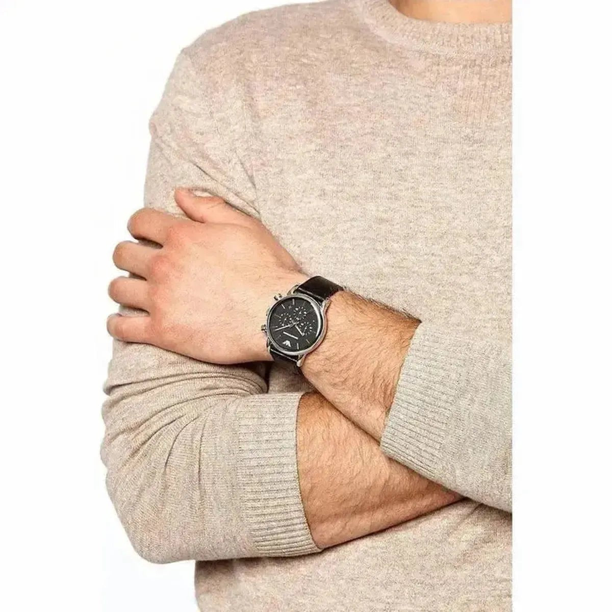 Emporio Armani Luigi Quartz Men's Watch AR1733 - Watch Enclave
