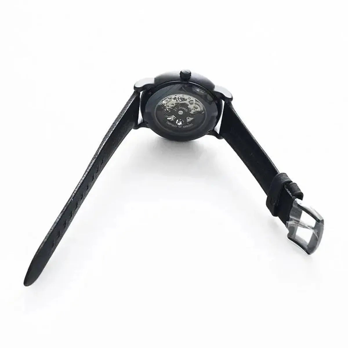Emporio Armani Luigi Skeleton Automatic Men's Watch AR60032 - Watch Enclave