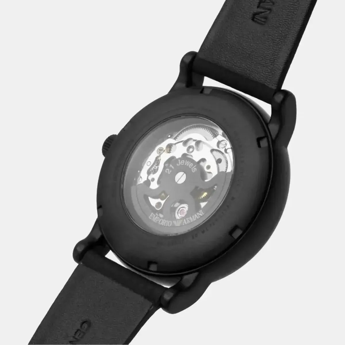 Emporio Armani Luigi Skeleton Automatic Men's Watch AR60032 - Watch Enclave