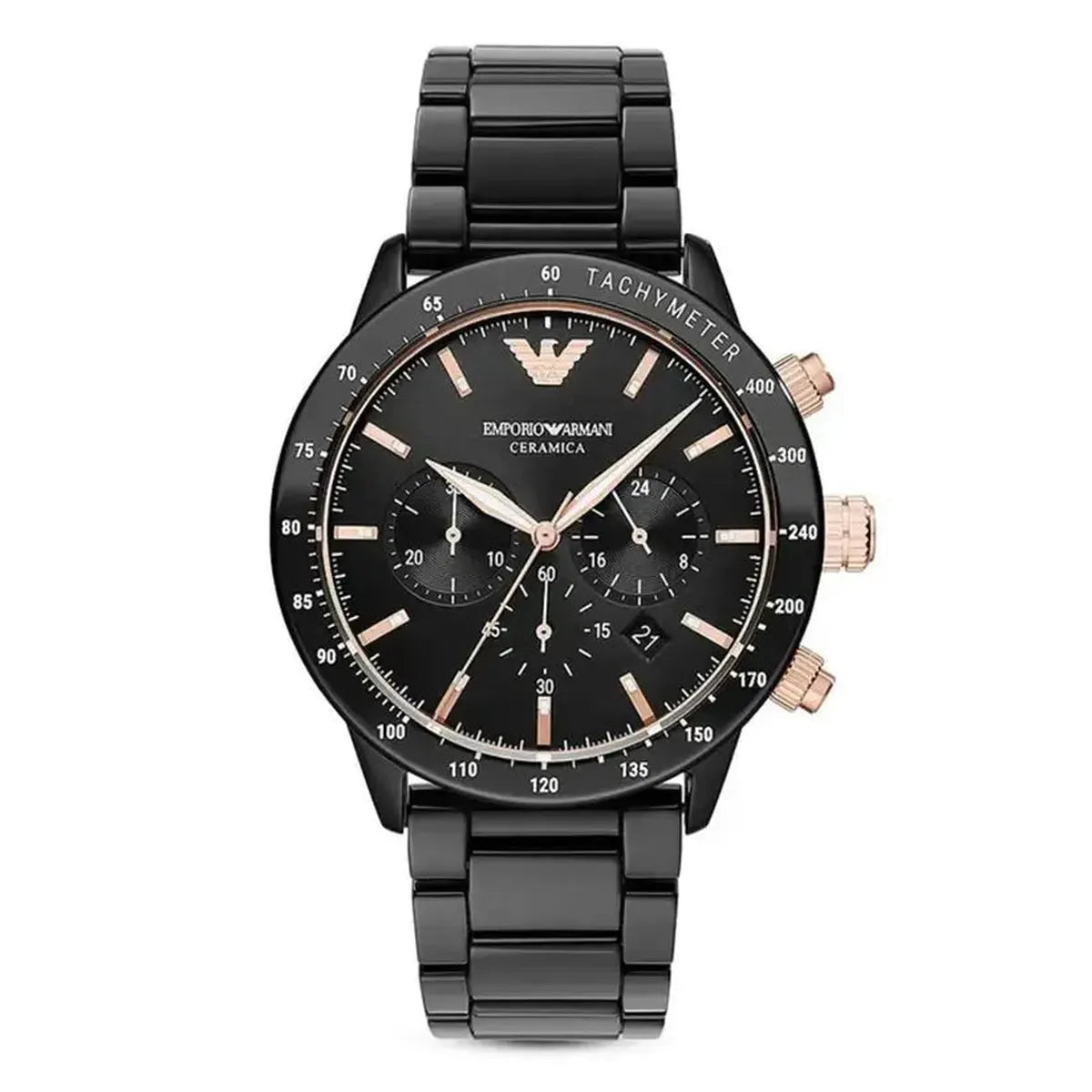 AR70002 Mario Ceramic Chronograph Watch
