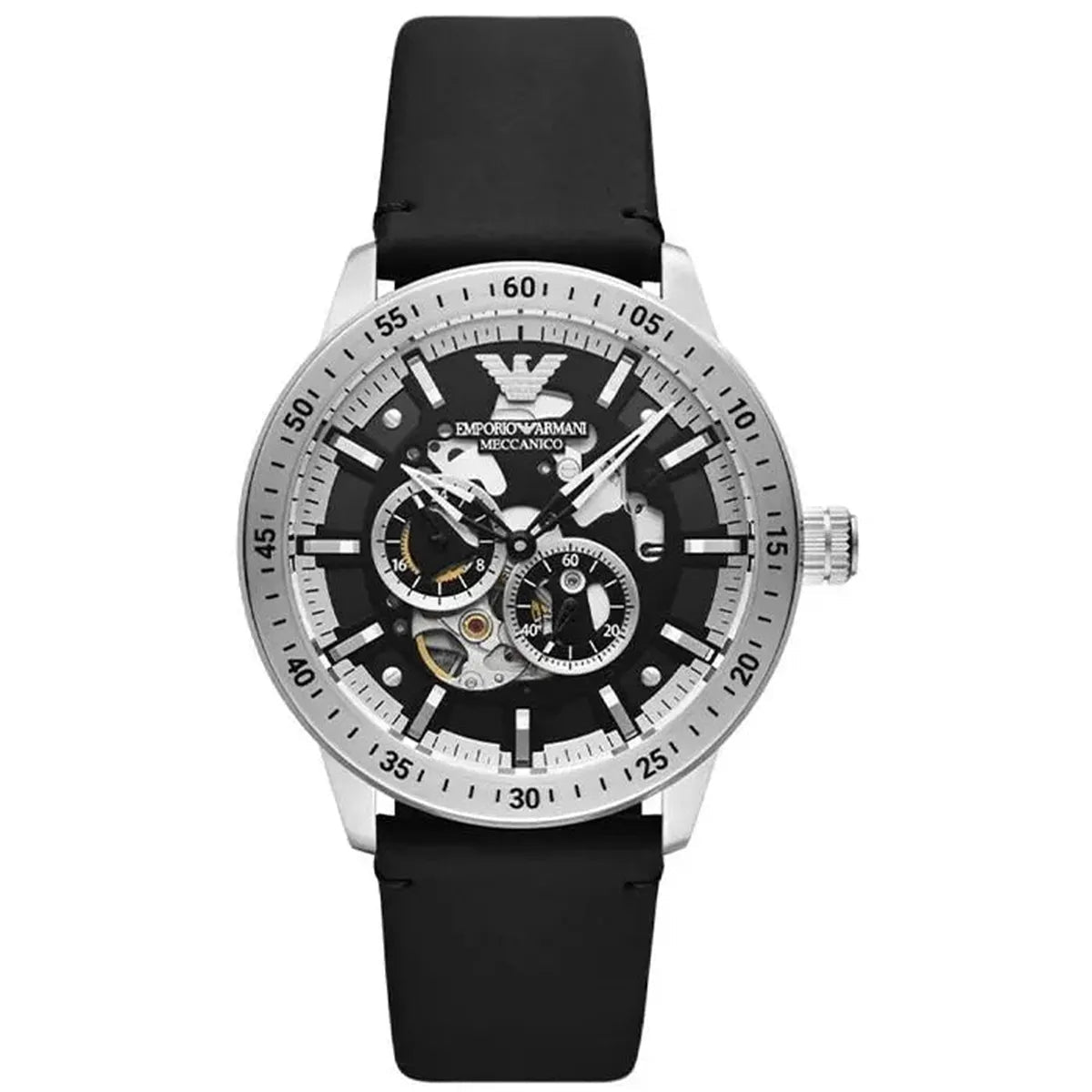 Emporio Armani Mario Skeleton Automatic Men's Watch AR60051 - Watch Enclave