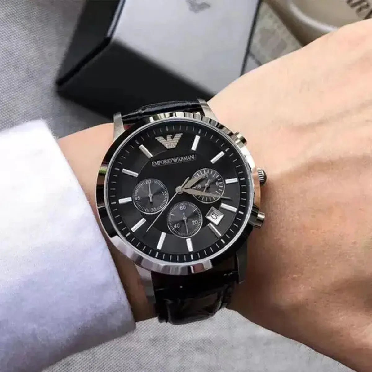 Emporio Armani Renato Quartz Men's Watch AR2447 - Watch Enclave