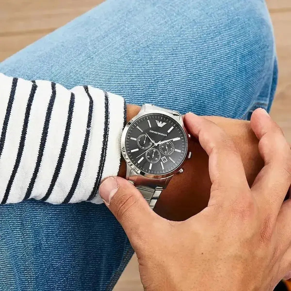 Emporio Armani Renato Quartz Men's Watch AR2460 - Watch Enclave