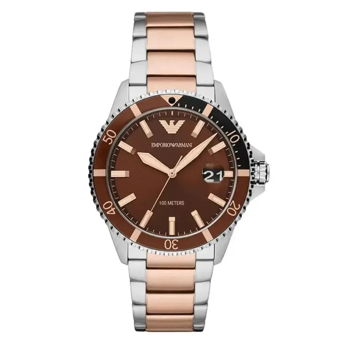 AR11340 Sea Explorer Diver Watch 42mm Two Tone Dial
