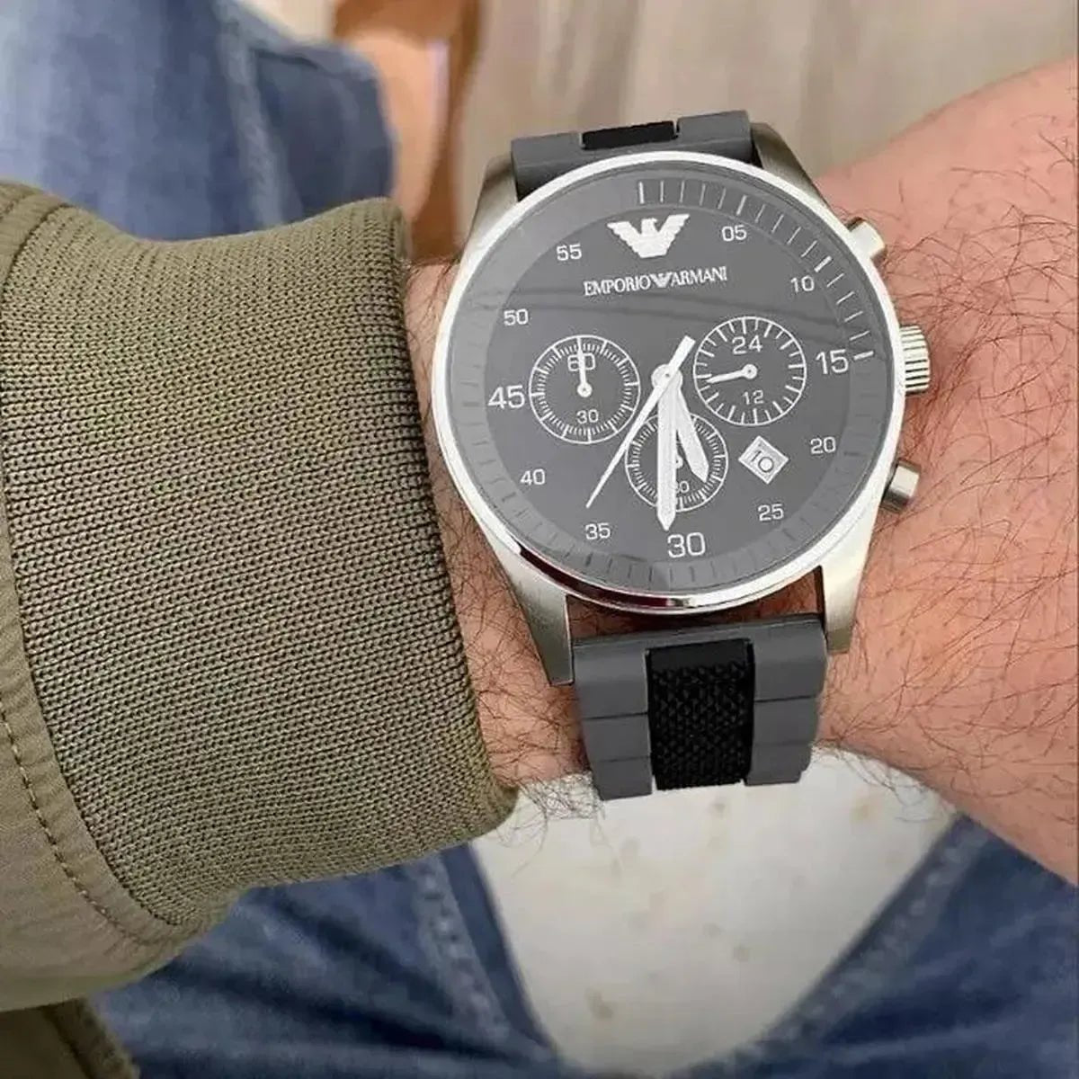 Emporio Armani Sportivo Quartz Chronograph Men's Watch AR5866 - Watch Enclave