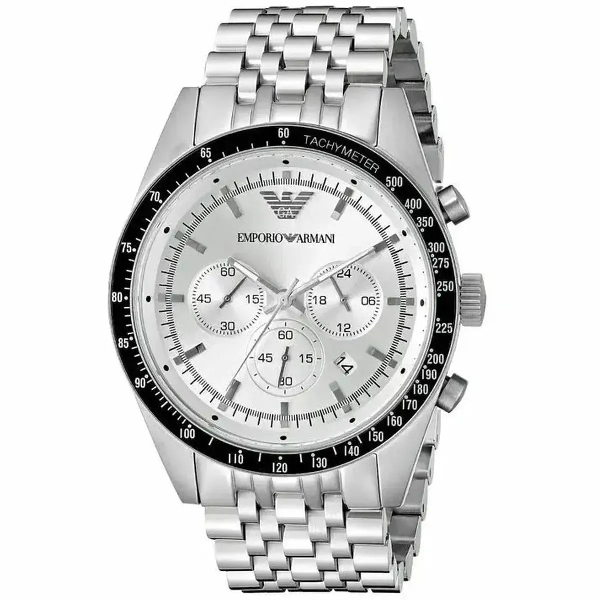 Emporio Armani Tazio Quartz Chronograph Men's Watch AR6073 - Watch Enclave