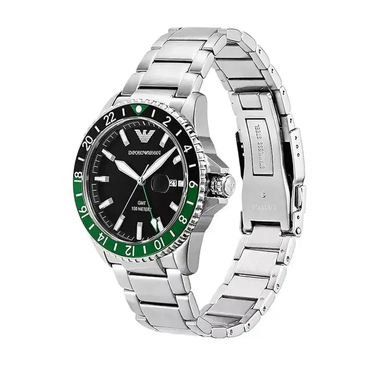 Emporio Armani World Explorer GMT Quartz Men's Watch AR11589 - Watch Enclave