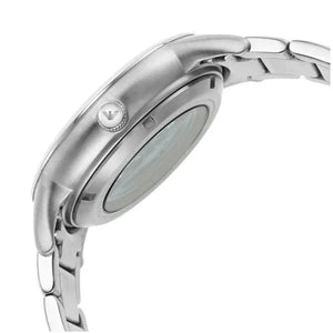 Emporio Armani AR60037 Renato Automatic Blue Dial Silver Steel Strap Watch For Men Emporio Armani