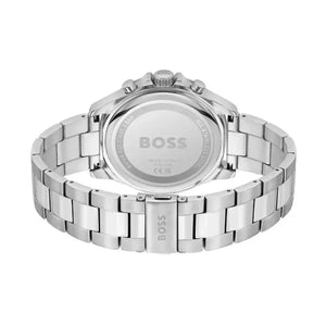 Hugo Boss 1513871 Champion Black Dial Silver Steel Strap Watch for Men Hugo Boss