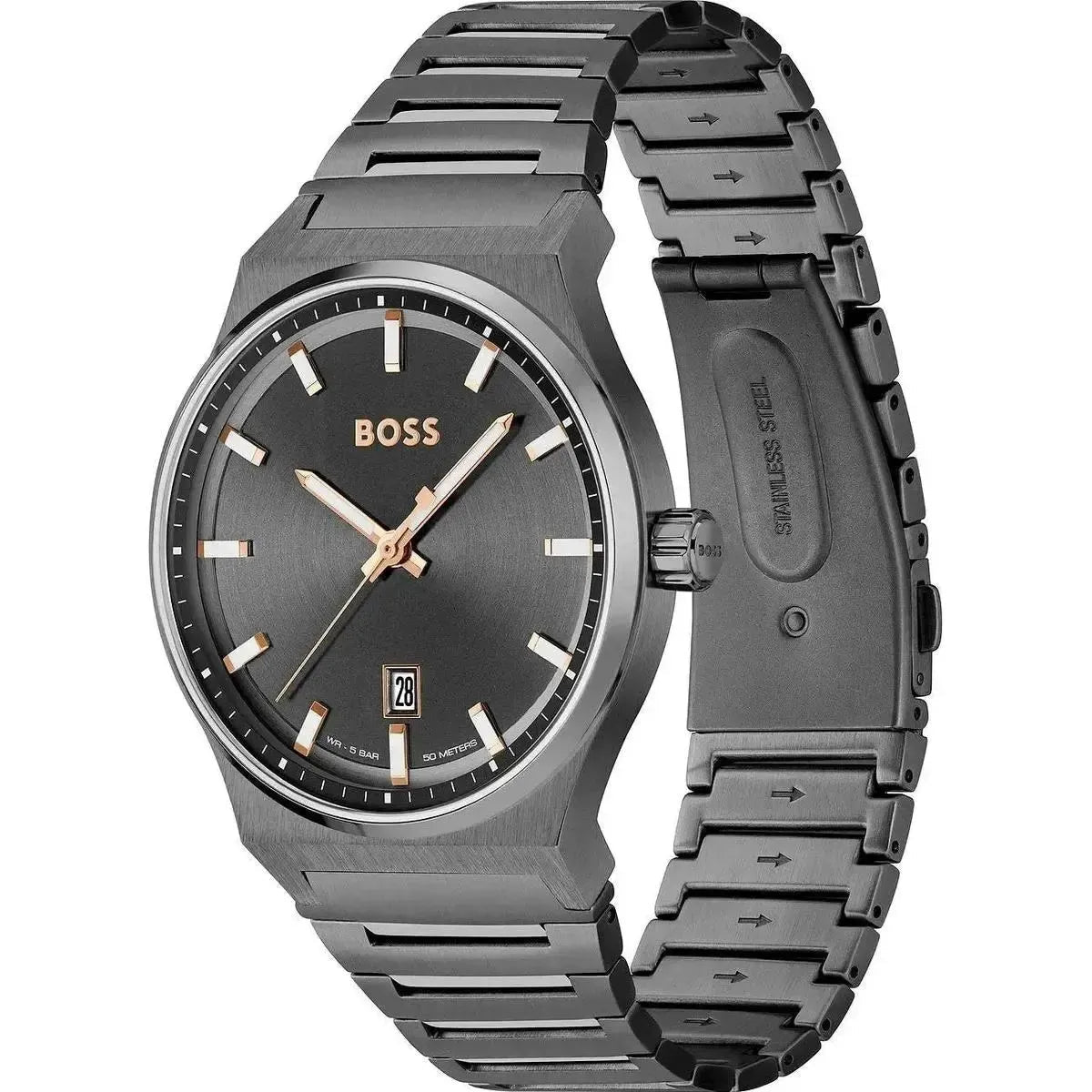 Hugo Boss Candor Quartz Men's Watch HB1514078 - Watch Enclave