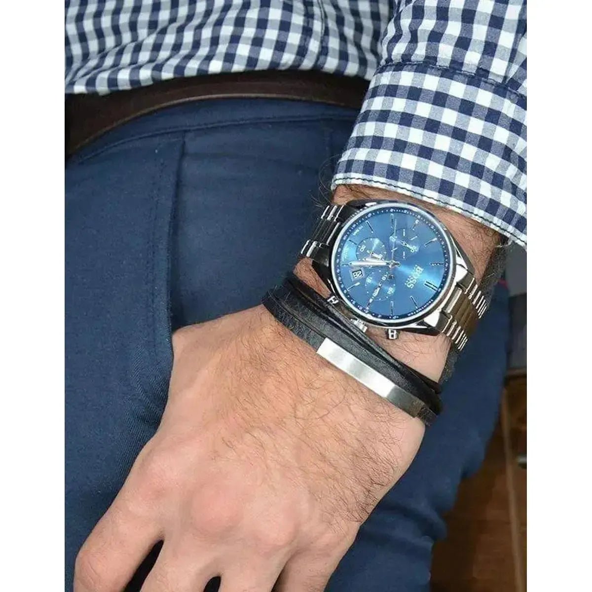 Hugo Boss Champion Quartz Chronograph Men's Watch HB1513818 - Watch Enclave