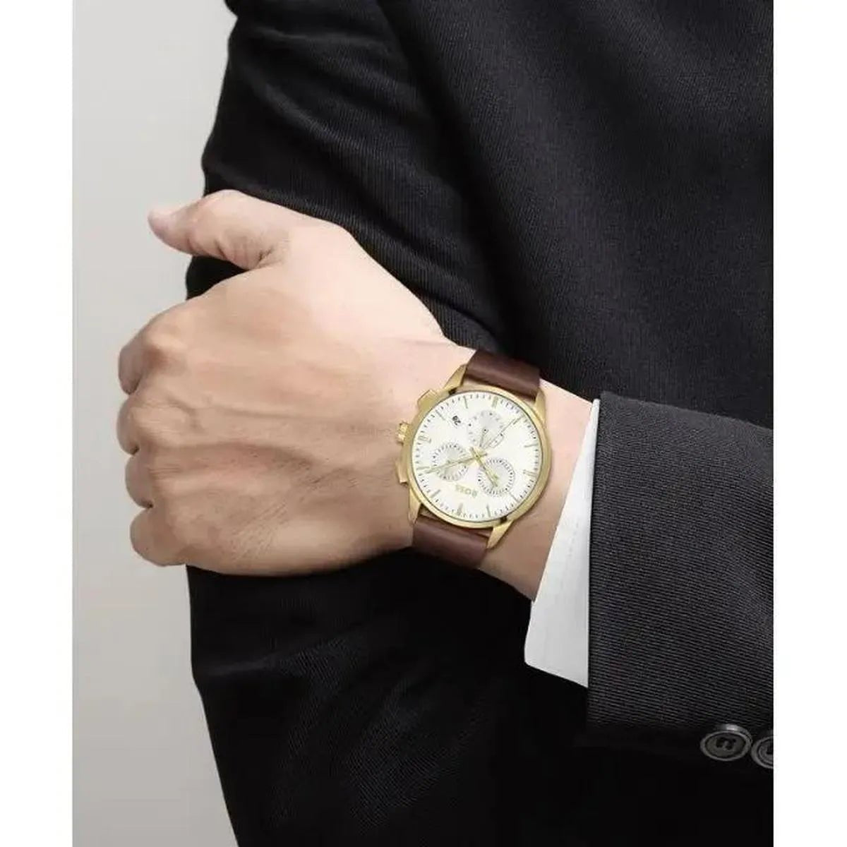Hugo Boss Dapper Chronograph Quartz Men's Watch HB1513926 - Watch Enclave