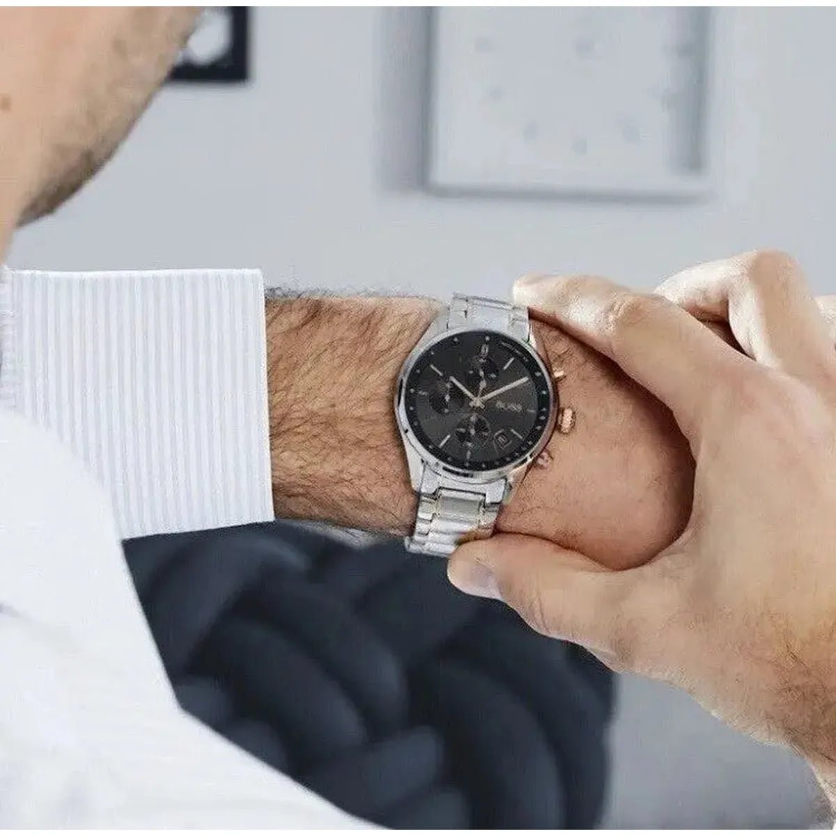 Hugo Boss Grand Prix Chronograph Quartz Men's Watch HB1513473 - Watch Enclave