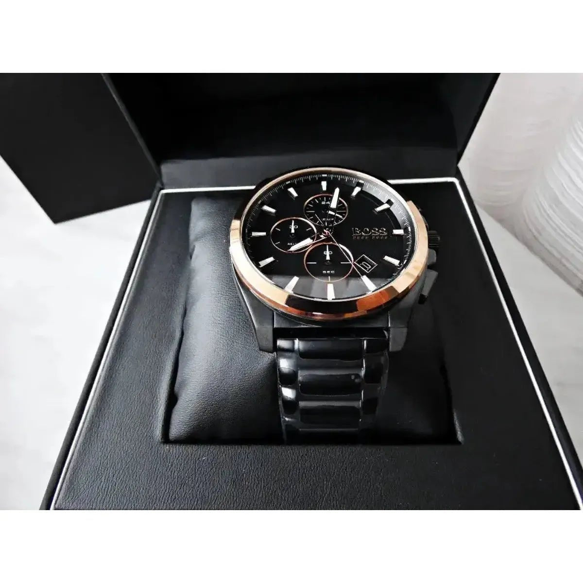 Hugo Boss Grandmaster Chronograph Quartz Men's Watch HB1513885 - Watch Enclave