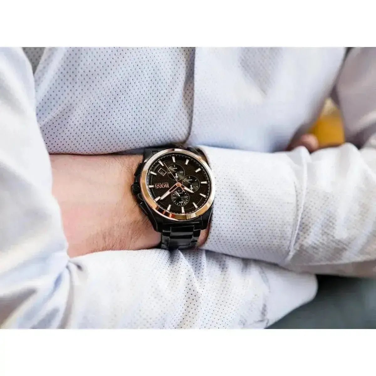 Hugo Boss Grandmaster Chronograph Quartz Men's Watch HB1513885 - Watch Enclave