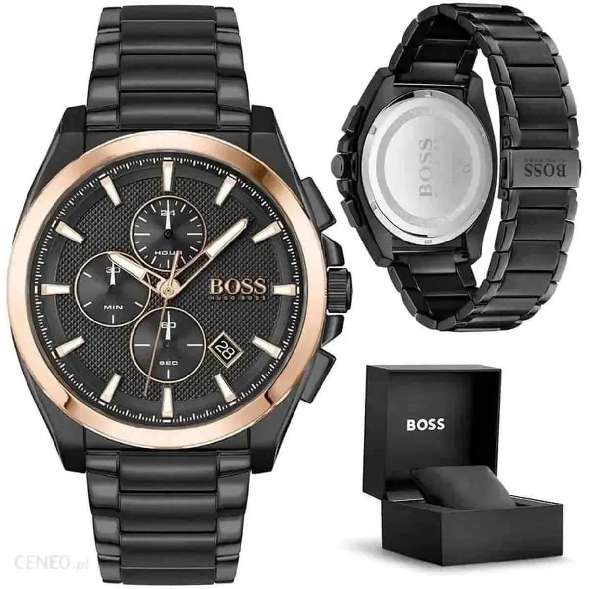Hugo Boss Grandmaster Chronograph Quartz Men's Watch HB1513885 - Watch Enclave