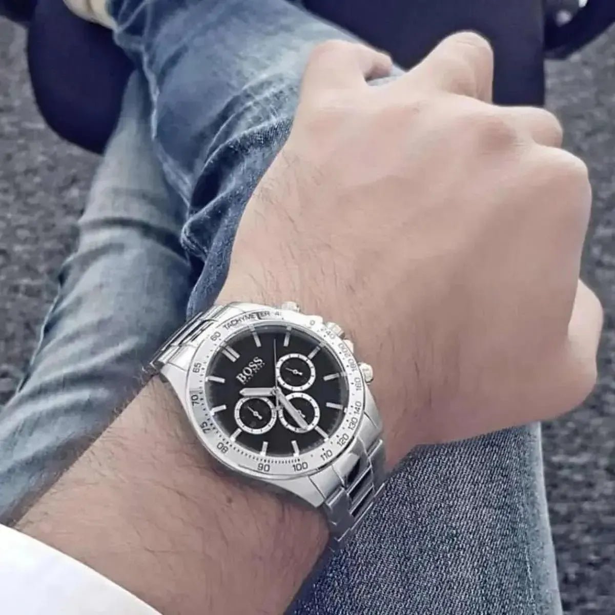 Hugo Boss Ikon Chronograph Quartz Men's Watch HB1512965 - Watch Enclave
