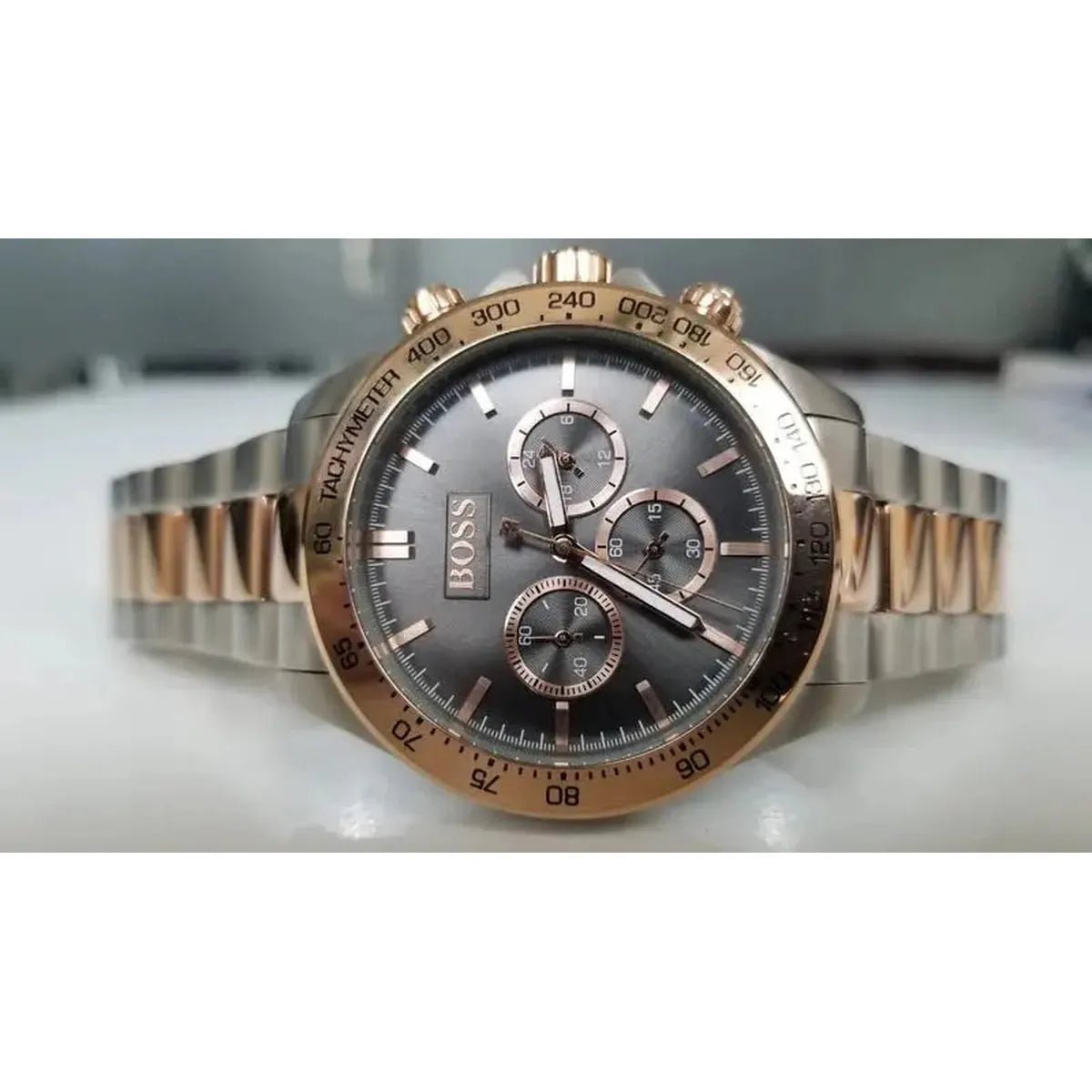 Hugo Boss Ikon Chronograph Quartz Men's Watch HB1513339 - Watch Enclave
