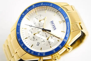 Hugo Boss 1513631 Men's Watch Chronograph Trophy Gold Hugo Boss