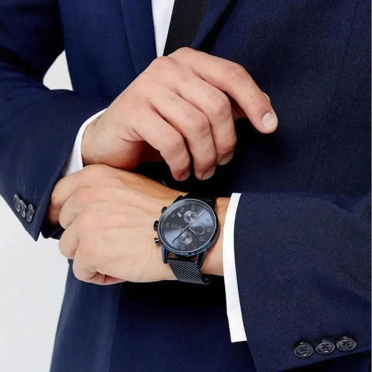 Hugo Boss Navigator Chronograph Quartz Men's Watch HB1513538 - Watch Enclave