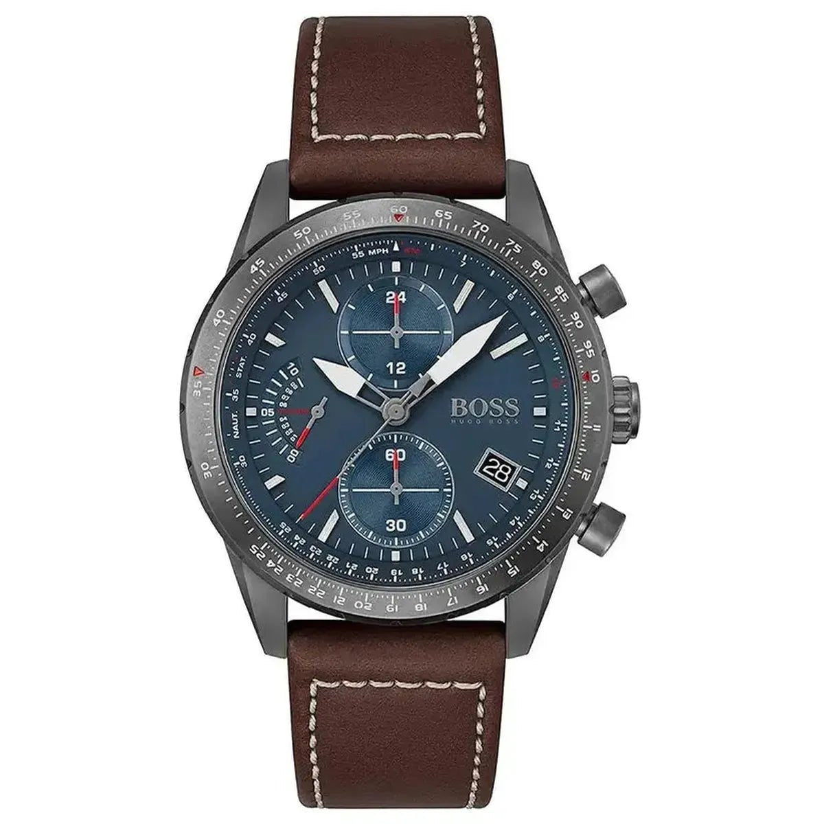 Hugo Boss Pilot Edition Chronograph Quartz Men's Watch HB1513852 - Watch Enclave