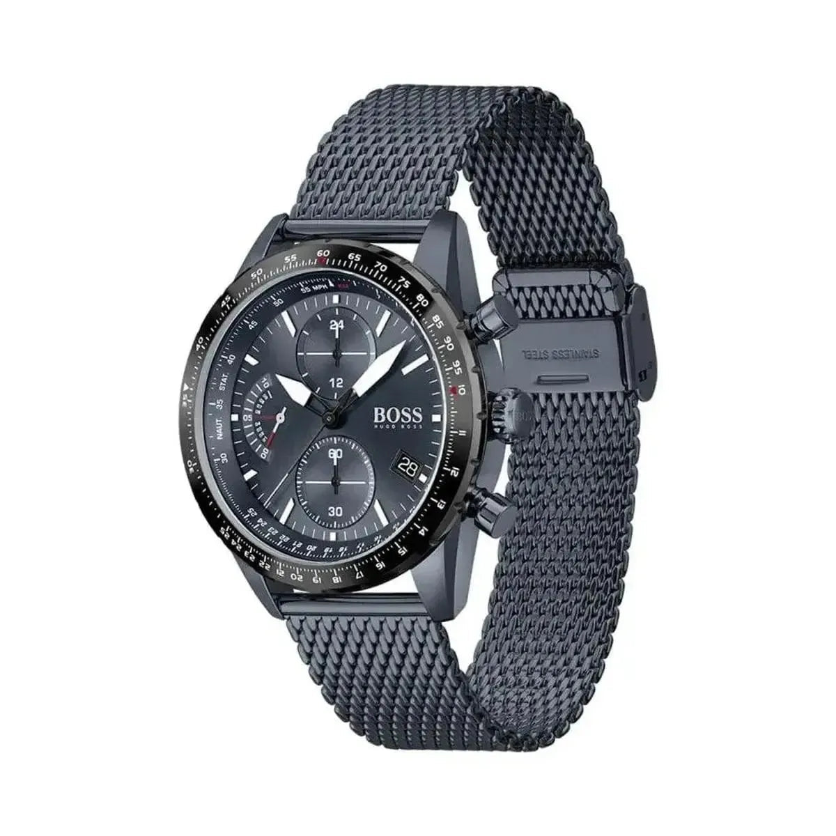 Hugo Boss Pilot Edition Chronograph Quartz Men's Watch HB1513887 - Watch Enclave