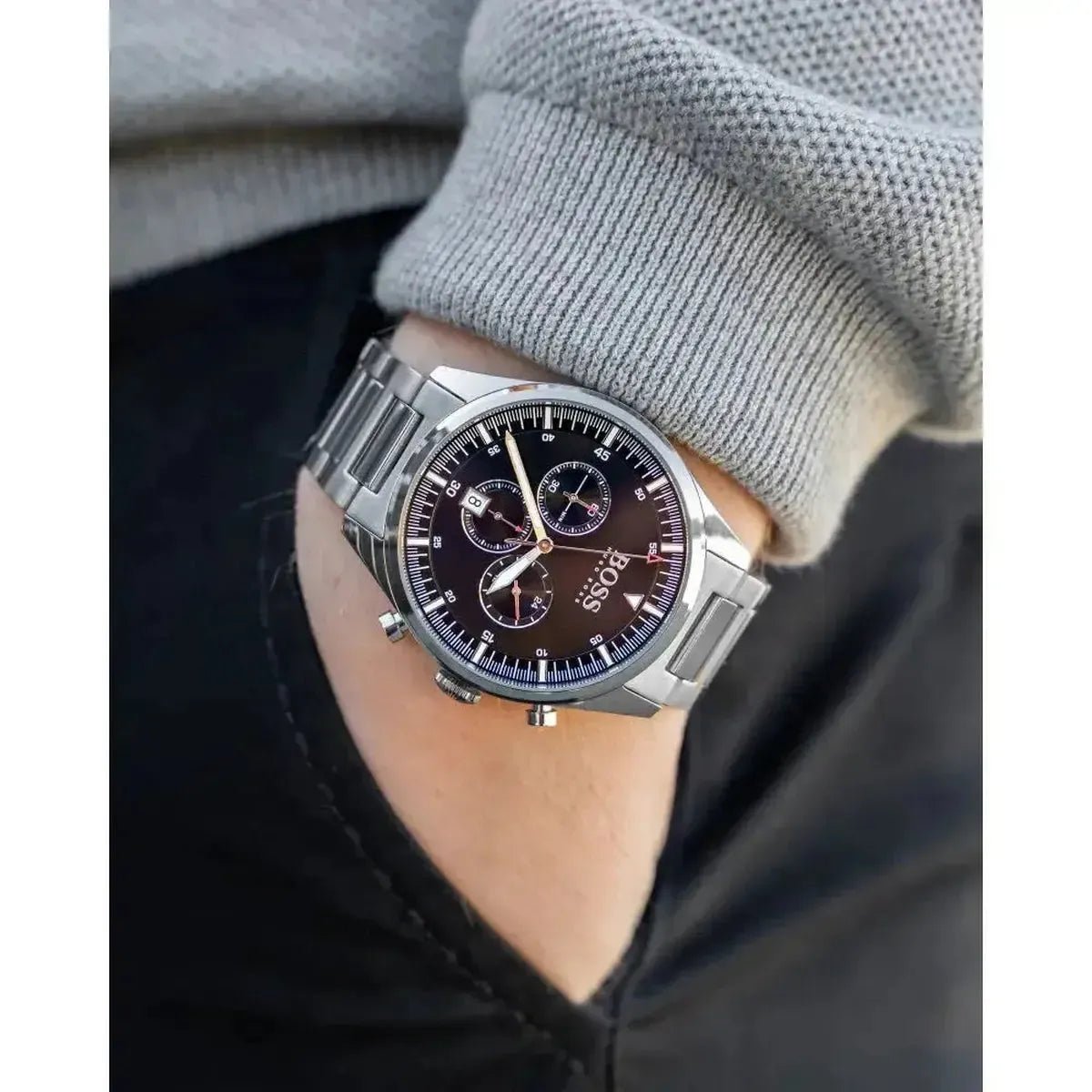 Hugo Boss Pioneer Chronograph Quartz Men's Watch HB1513712 - Watch Enclave