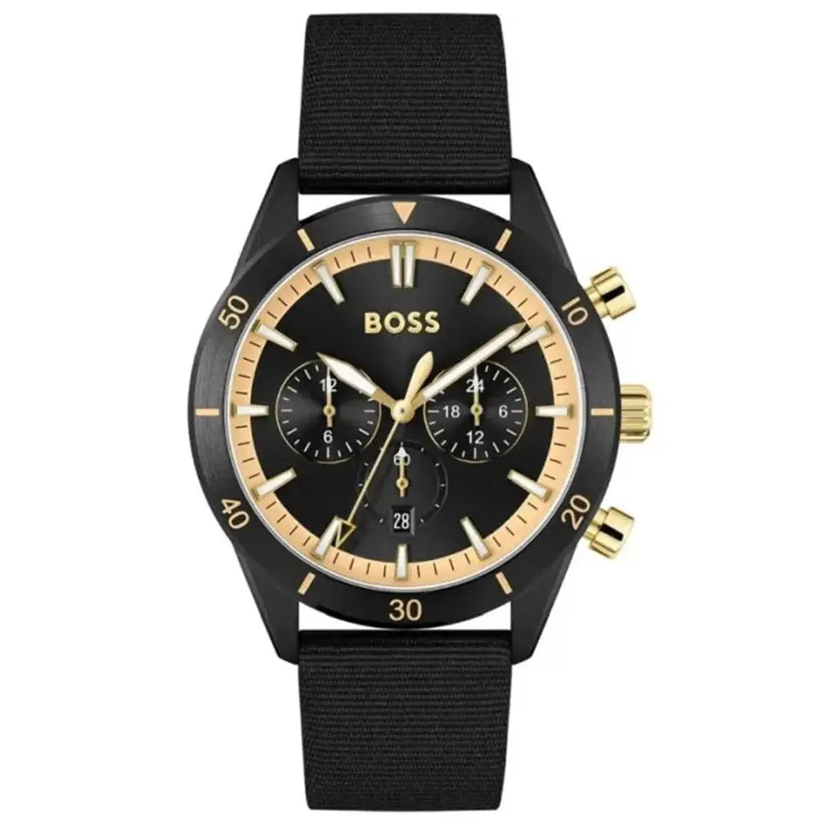 Hugo Boss Santiago Quartz Chronograph Men's Watch HB1513935 - Watch Enclave