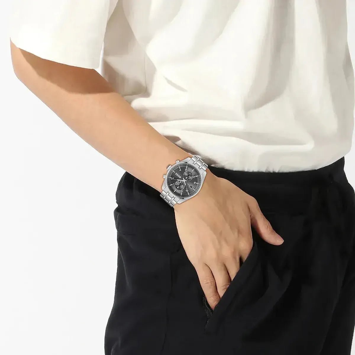 Hugo Boss Skytraveller Chronograph Quartz Men's Watch HB1514151 - Watch Enclave